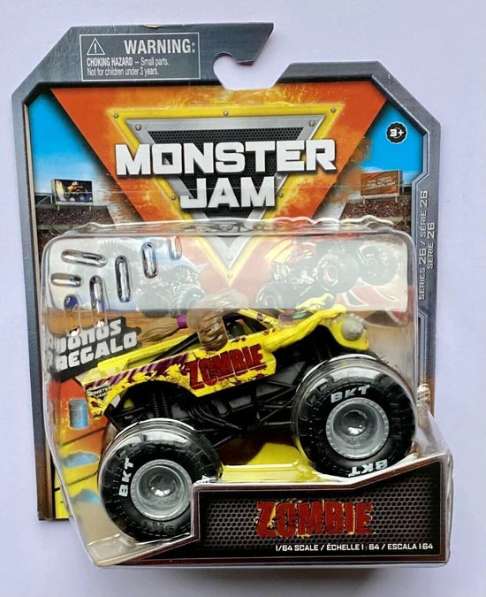 GENUINE Hot Wheels/Spin Master Monster Truck Monster Jam 1:64 & 1:24 scale NEW - ZOMBIE