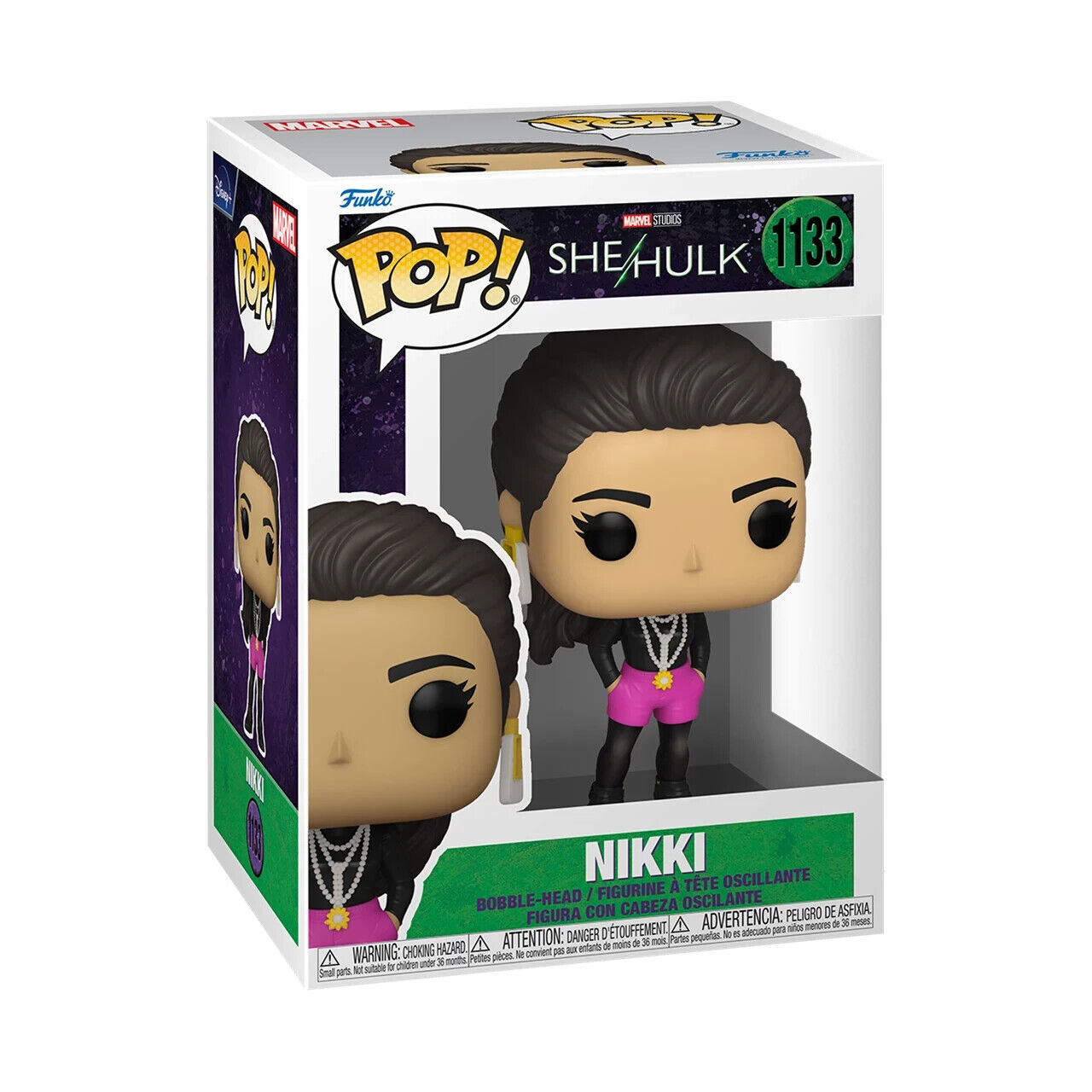 New SHE-HULK Nikki Funko Pop! Vinyl Figure #1133 - Collectible Marvel Hero