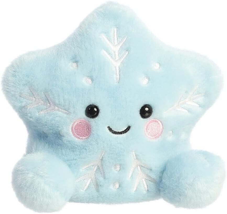 Aurora, 99221, Palm Pals Frosty Snowflake, 5In, Soft Toy, Blue