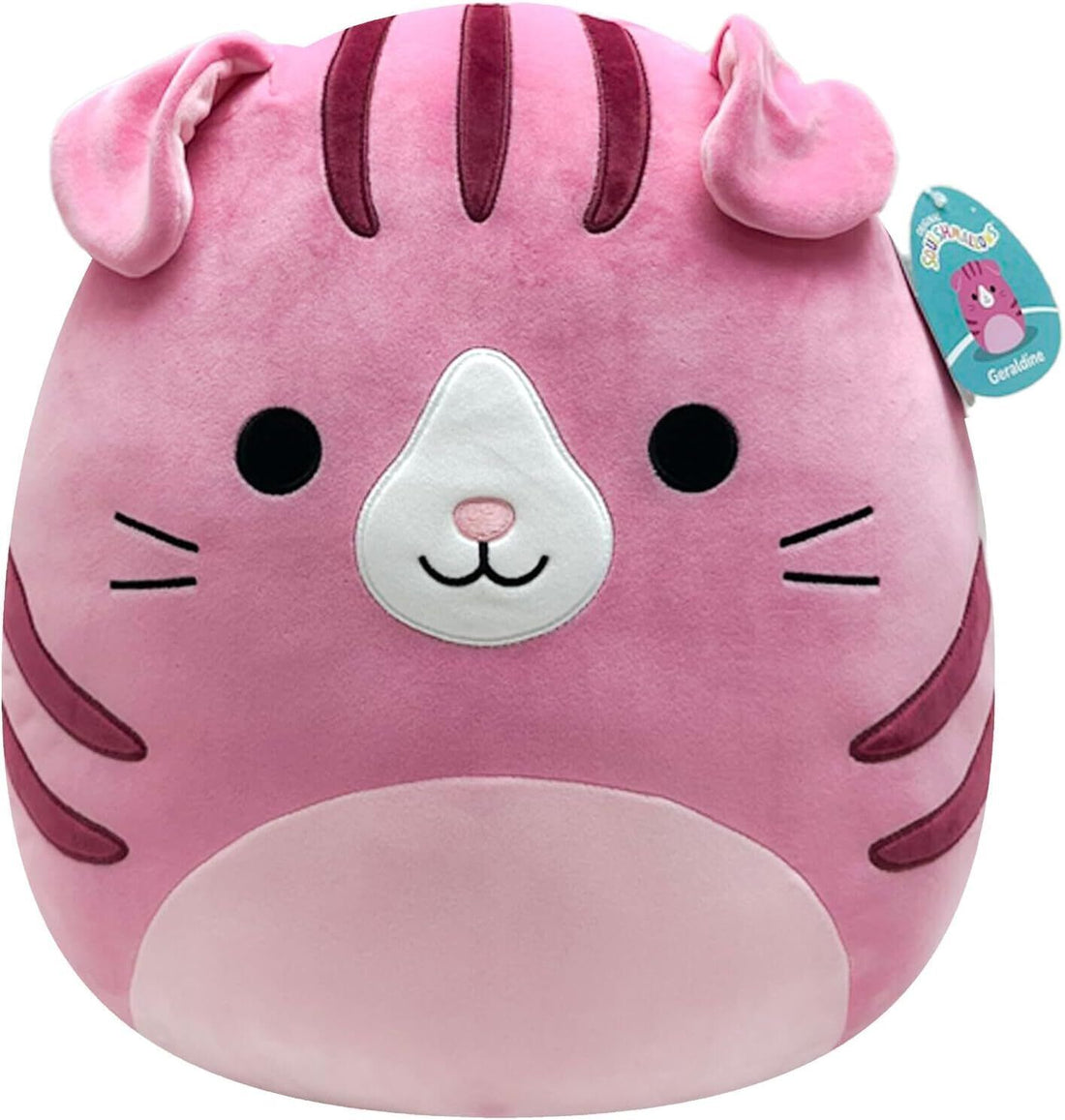 16-Inch Squishmallow Plush Toys - Various Characters-Super Soft and Collectible - GERALDINE PINK CAT