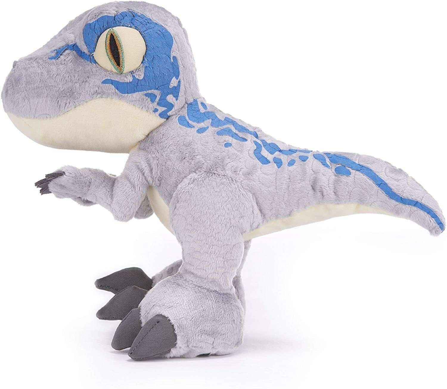 New Jurassic World 10" Chunky Plush Velociraptor Blue - Perfect Gift!