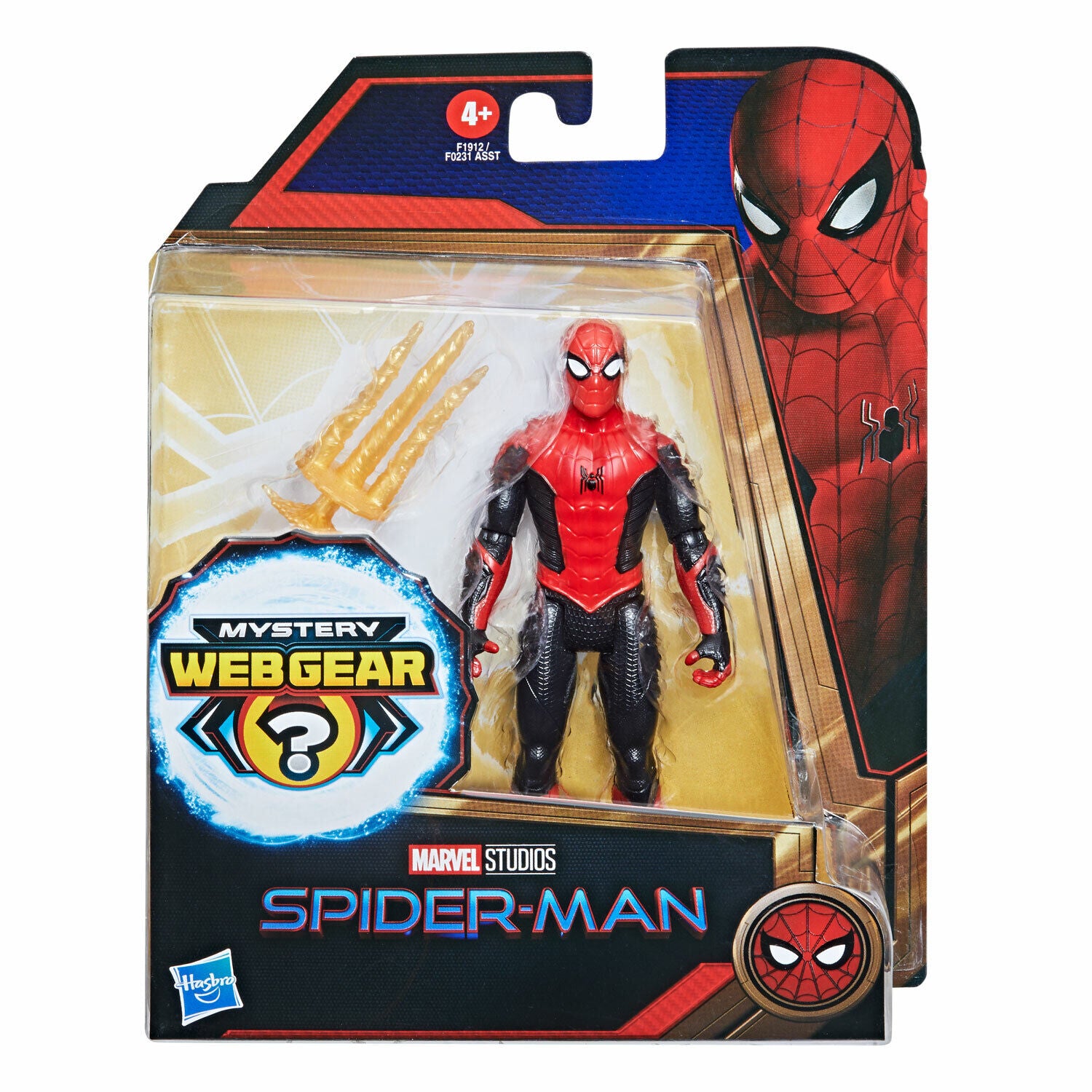 New Marvel Spider-Man 6-Inch Upgraded Black & Red Suit Action Figure