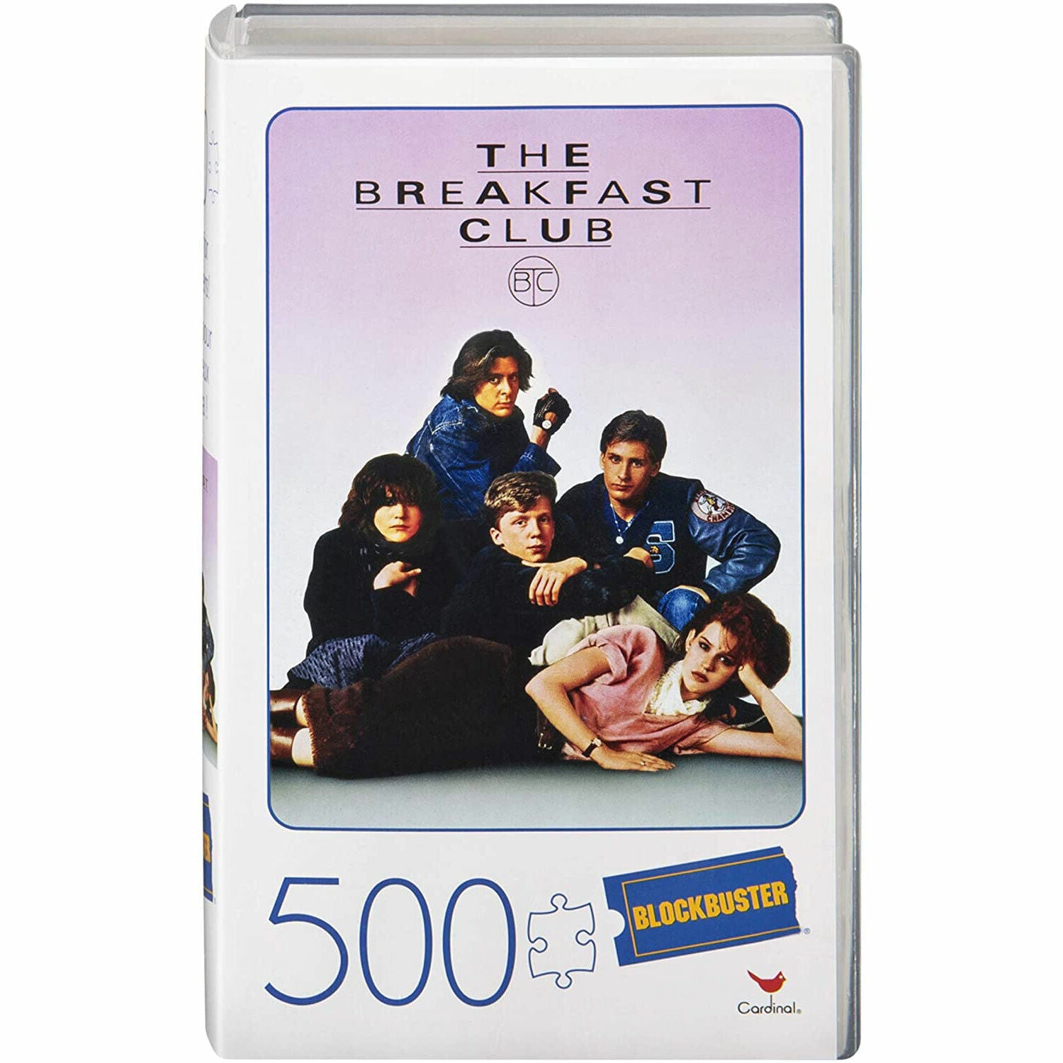 Brand New Breakfast Club Movie VHS Puzzle - 500 Pieces - Blockbuster Collectible