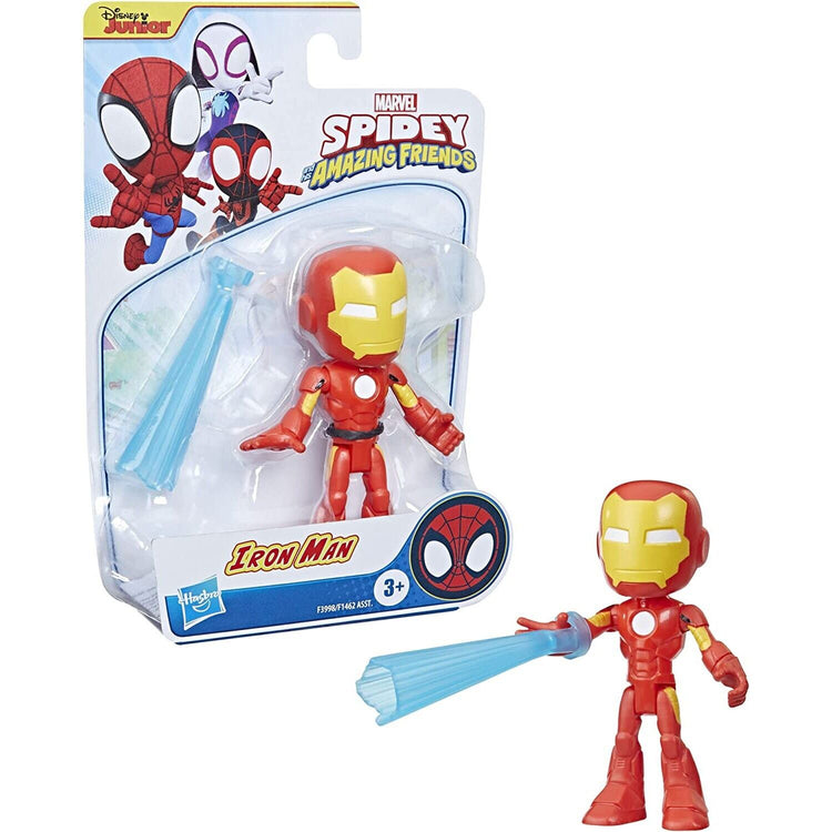 Marvel Spidey & Friends 4-Inch Iron Man Hero Figure - New!