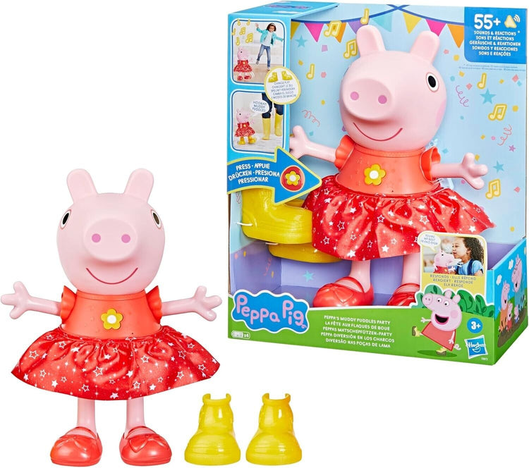 Peppa Pig Peppa’s Muddy Puddles Party Doll