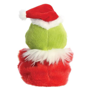 Brand New Santa Grinch Palm Pal Soft Toy - Perfect Holiday Gift!