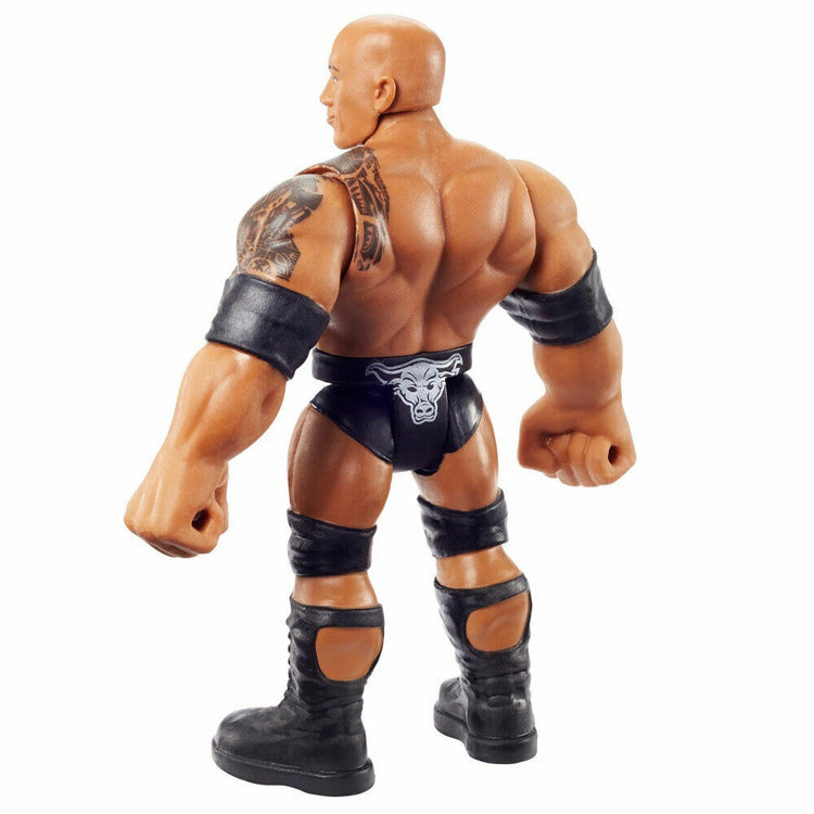 New WWE Bend 'N Bash The Rock Action Figure - Collectible Toy