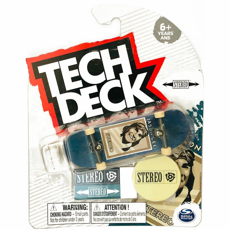 Pick Your Fave Tech Deck Single Pack 96mm Fingerboard - Authentic Skateboard ExpStereo (Jason Lee) (M23)