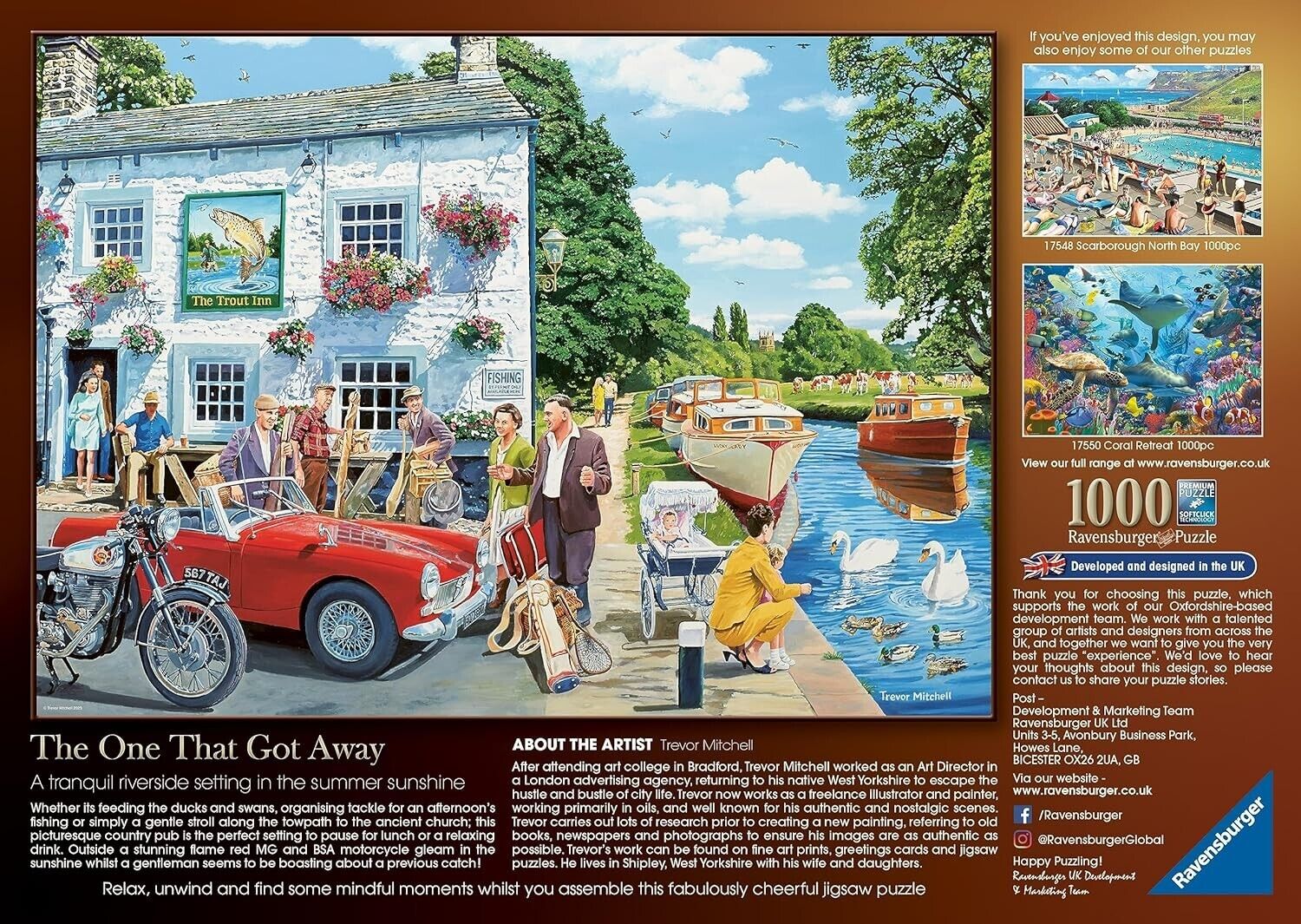 Ravensburger One That Got Away 1000 Piece Jigsaw Puzzle for Adults and Kids Age