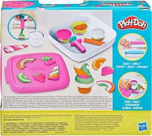 Play-Doh Create ‘n Go Cupcakes Playset, Set with Storage Container, Arts and Cra