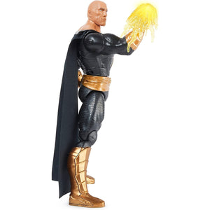 "New DC Black Adam Power Punch 12" Action Figure w/ Lights & Sounds"