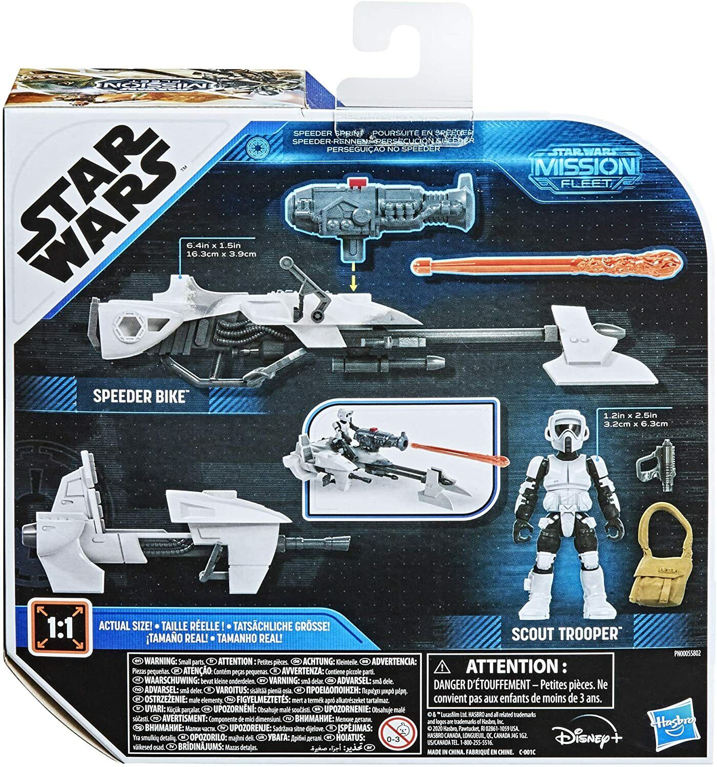 New Star Wars Mission Fleet Scout Trooper Speeder Bike - Expedition Class