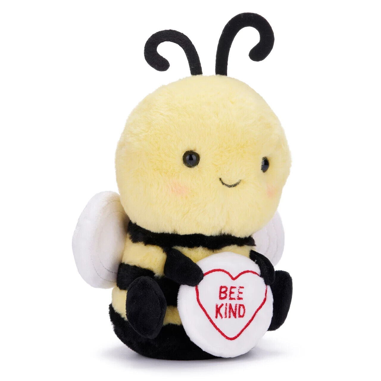 Bee Swizzels Love Hearts 18cm Plush Toy - Bee Kind Teddy - Soft & Cuddly