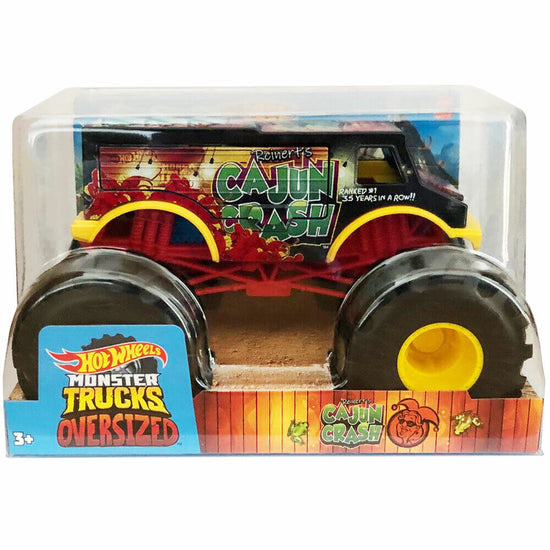 Hot Wheels Monster Trucks 1:24 Collection - Choose Your Favorite! - Cajun Crash (HDK90)