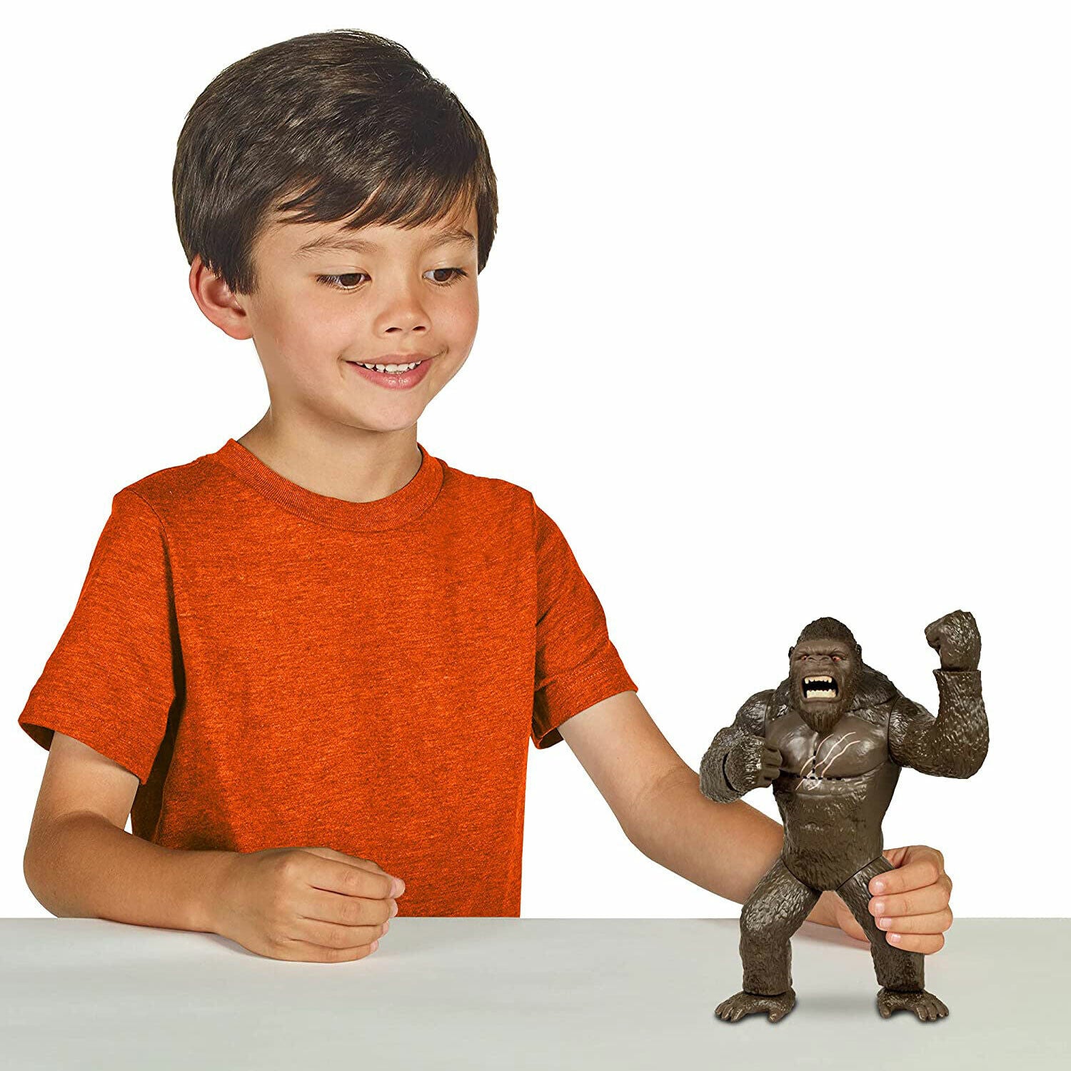 MonsterVerse Battle Roar Kong Figure - 7" Sound Action Toy