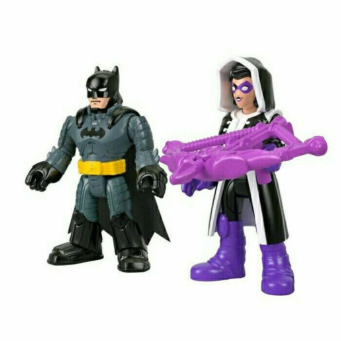 New Imaginext DC Super Friends Batman & Huntress Action Figures