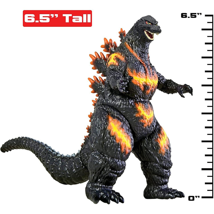 Rare Monsterverse Toho Classic: 7-Inch Burning Godzilla (1995) Action Figure