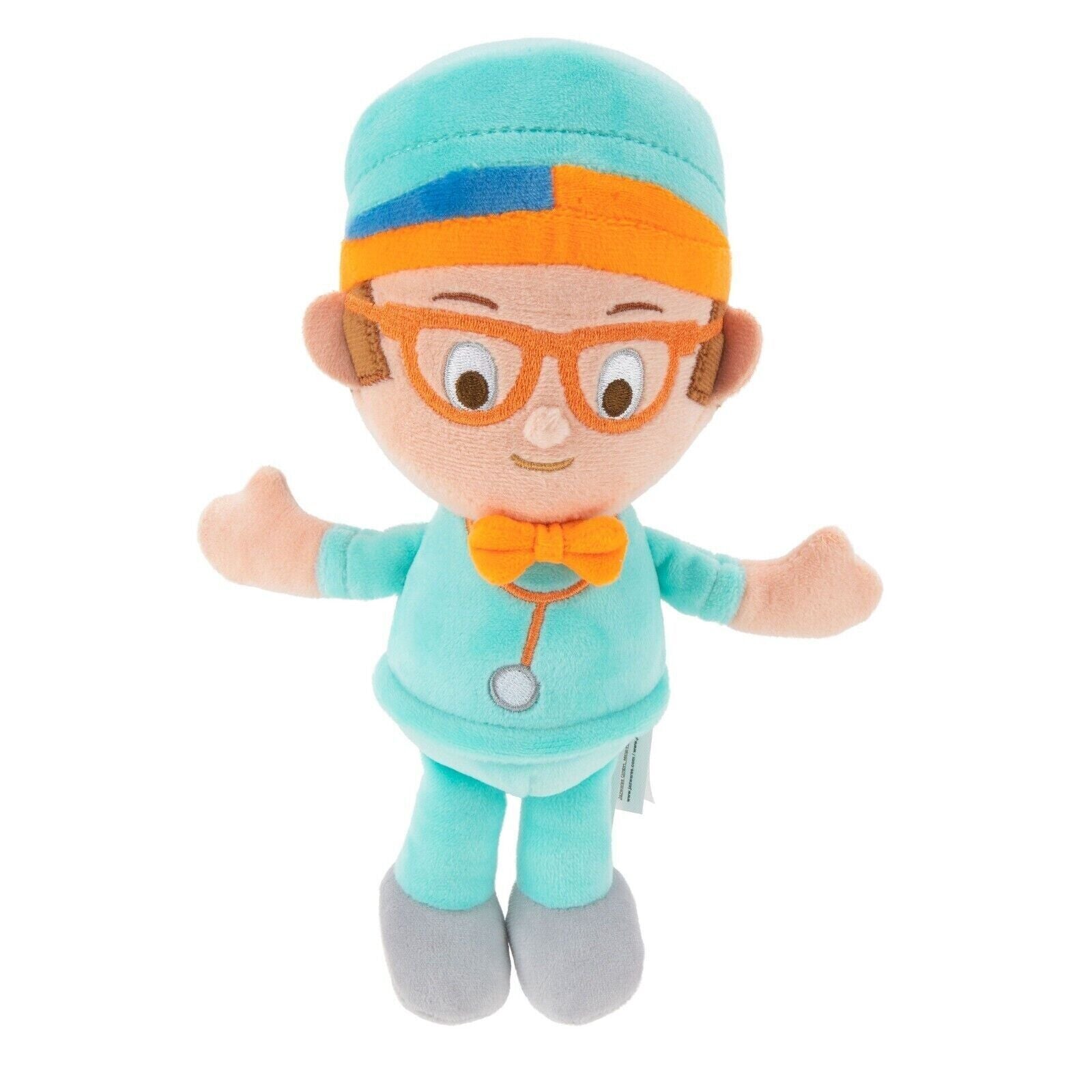New with Tags Doctor Blippi Plush Toy - Perfect Gift for Kids