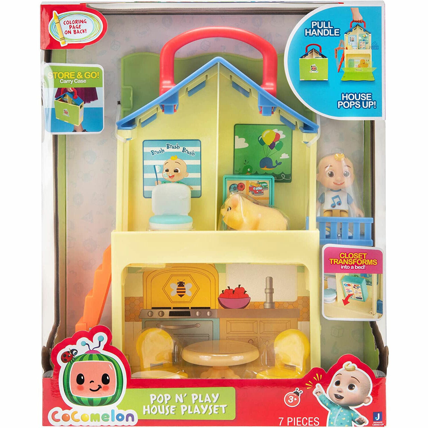 New CoComelon Pop N' Play House Playset - Fun for Kids!