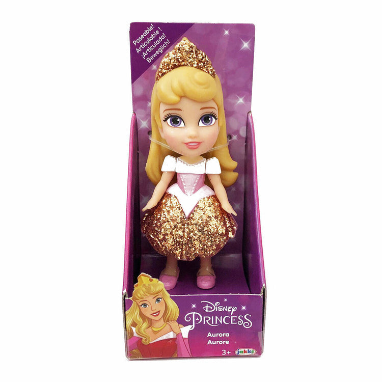 Disney Mini 3-Inch Toddler Dolls - Aurora (Sparkle)