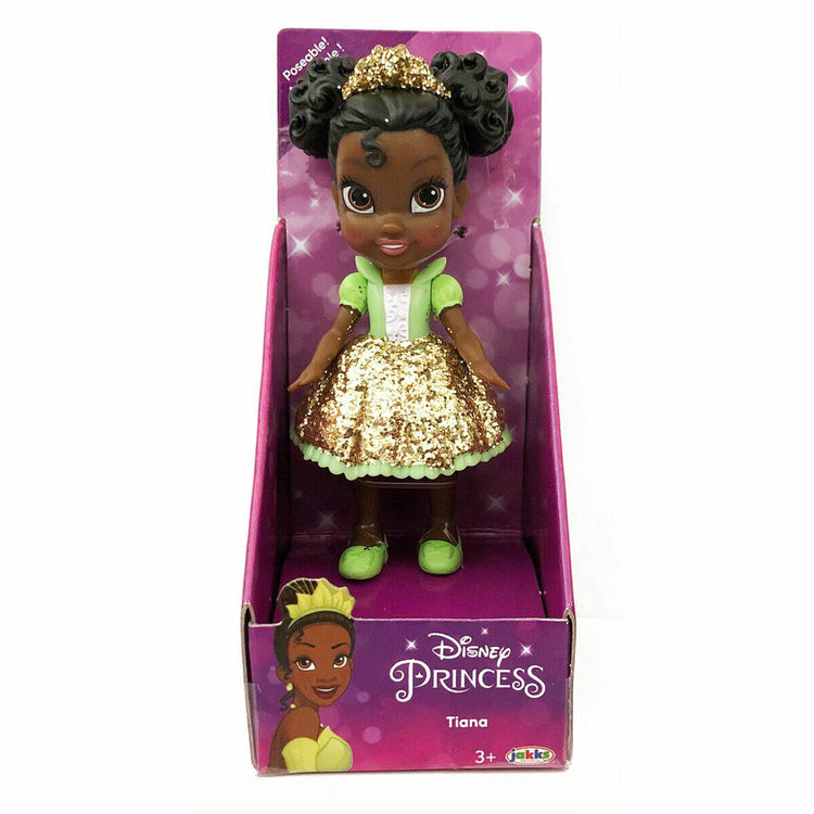 Disney Mini 3-Inch Toddler Dolls - Tiana (Sparkle)