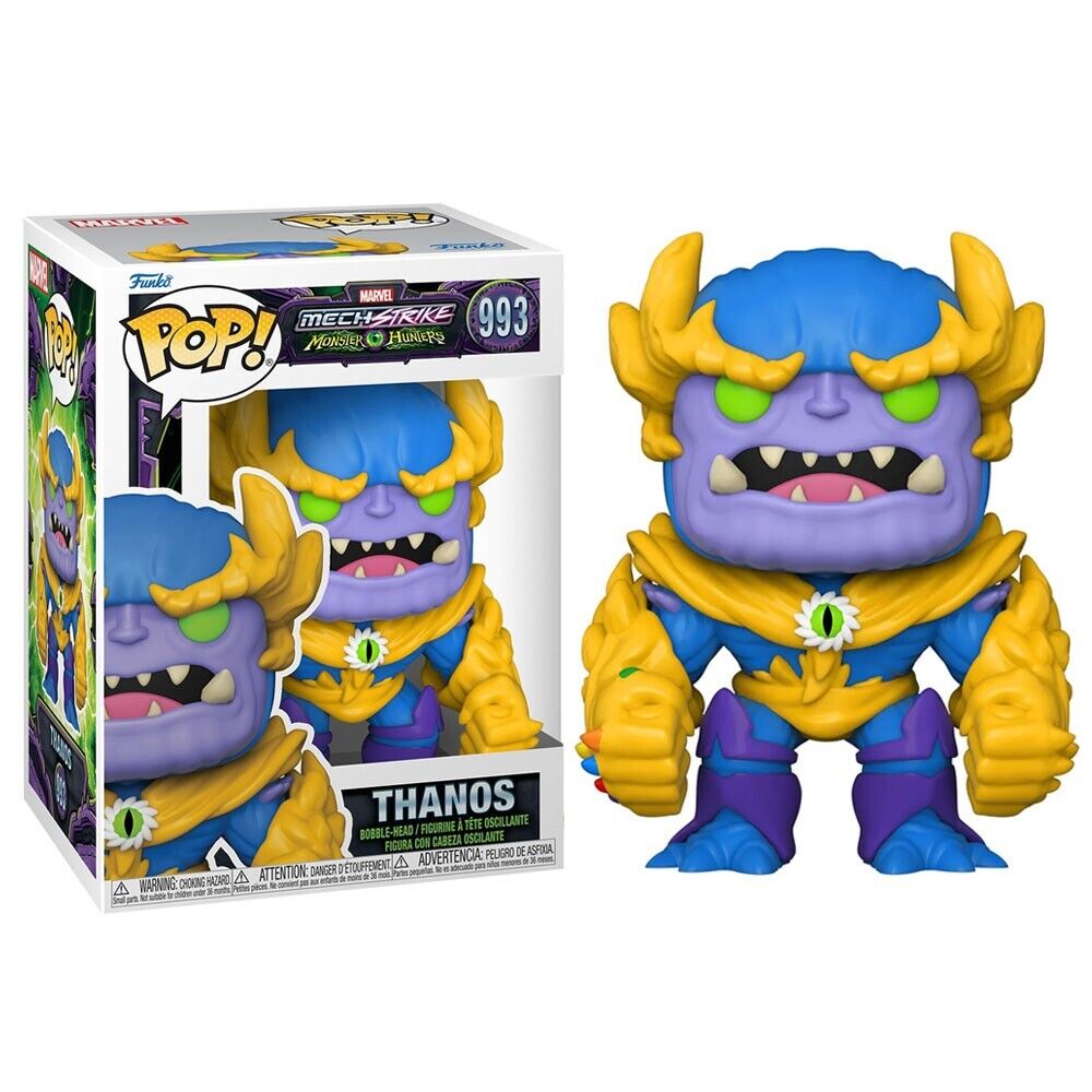 New Marvel Mech Strike Thanos Pop! Vinyl Figure - Monster Hunters Collectible