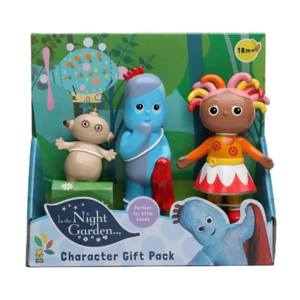 In the Night Garden Toys 3 figure Character Gift Pack New in Box