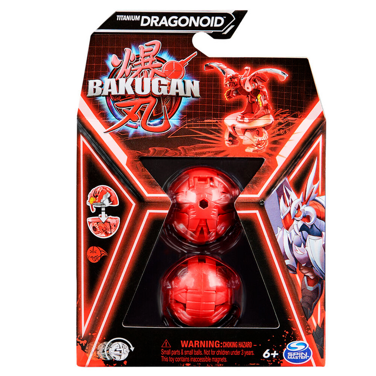 Bakugan Core 3.0 Inch - Epic Brawling Action! Brand New and Collectible DRAGONOID