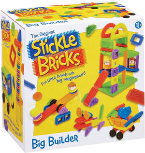 Stickle Bricks Big Builder Construction Set TCK15000, Over 125 Pieces