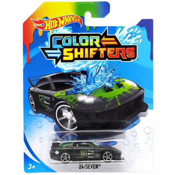 Choose Your Favorite Hot Wheels Colour Shifters 1:64 Vehicle - 24/Seven
