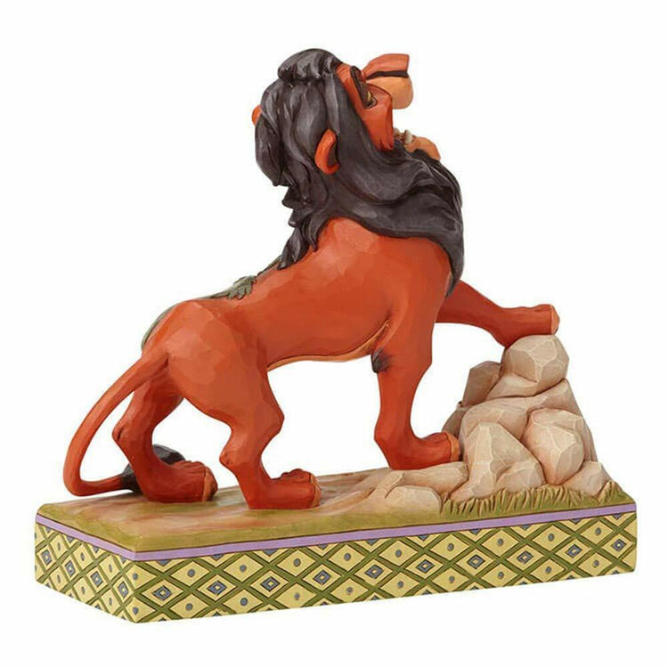 Disney Traditions Scar Figurine - The Lion King's Preening Predator