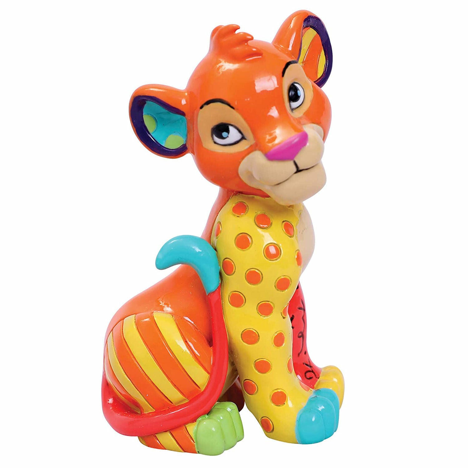 BRAND NEW Disney Britto Simba Sitting Mini Figurine - The Lion King