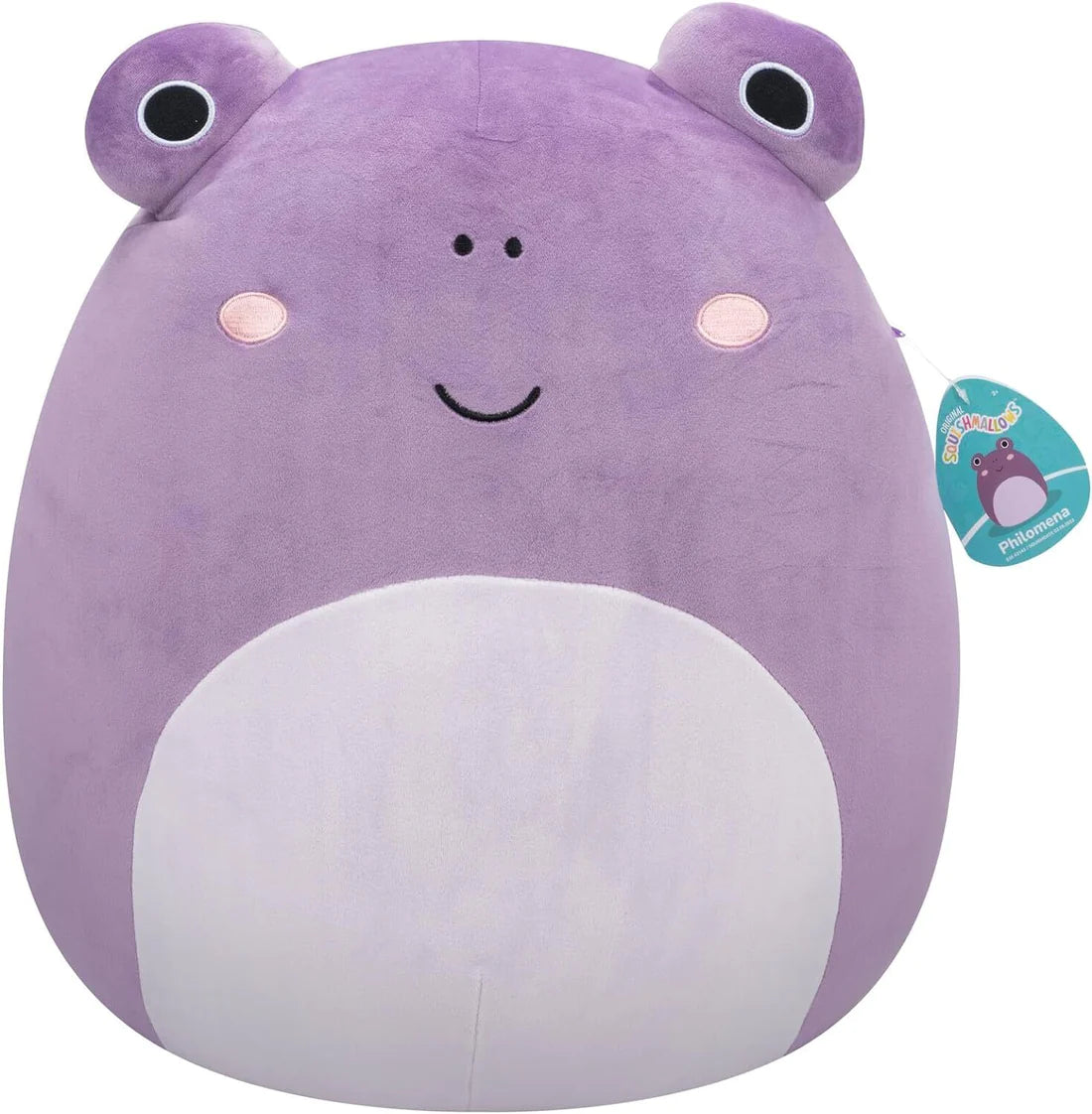 Squishmallows 2024 New Collection - 16 Inch Plush Toy - Adorable and Huggable - PHILOMENA TOAD WITH PURPLE BELLY