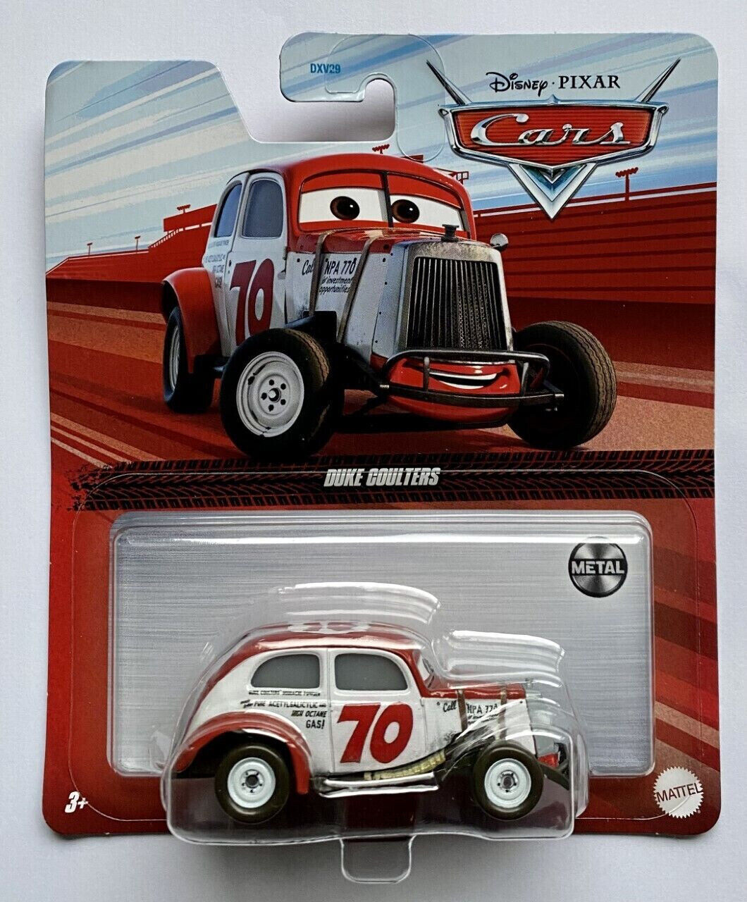 Disney Cars Diecast Duke Coulters 2022 - Combined Postage - New in Package