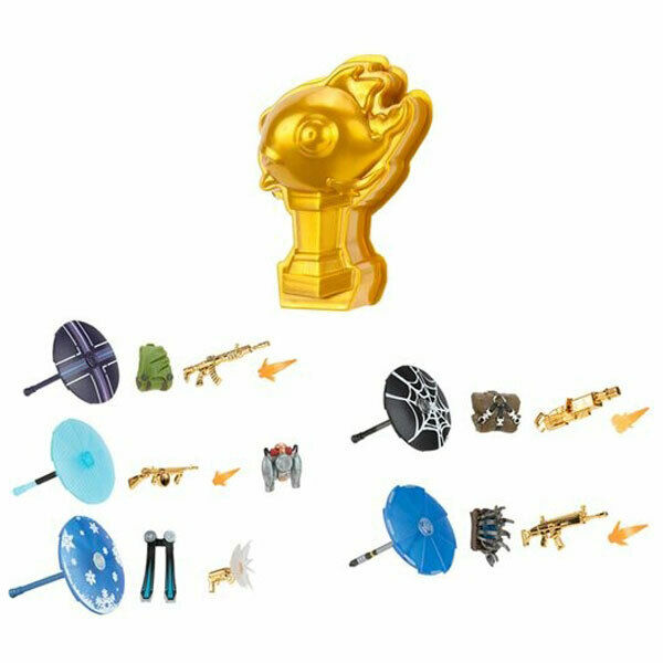 New Fortnite Mythic Fish Collectible Accessory Set - Assorted Styles