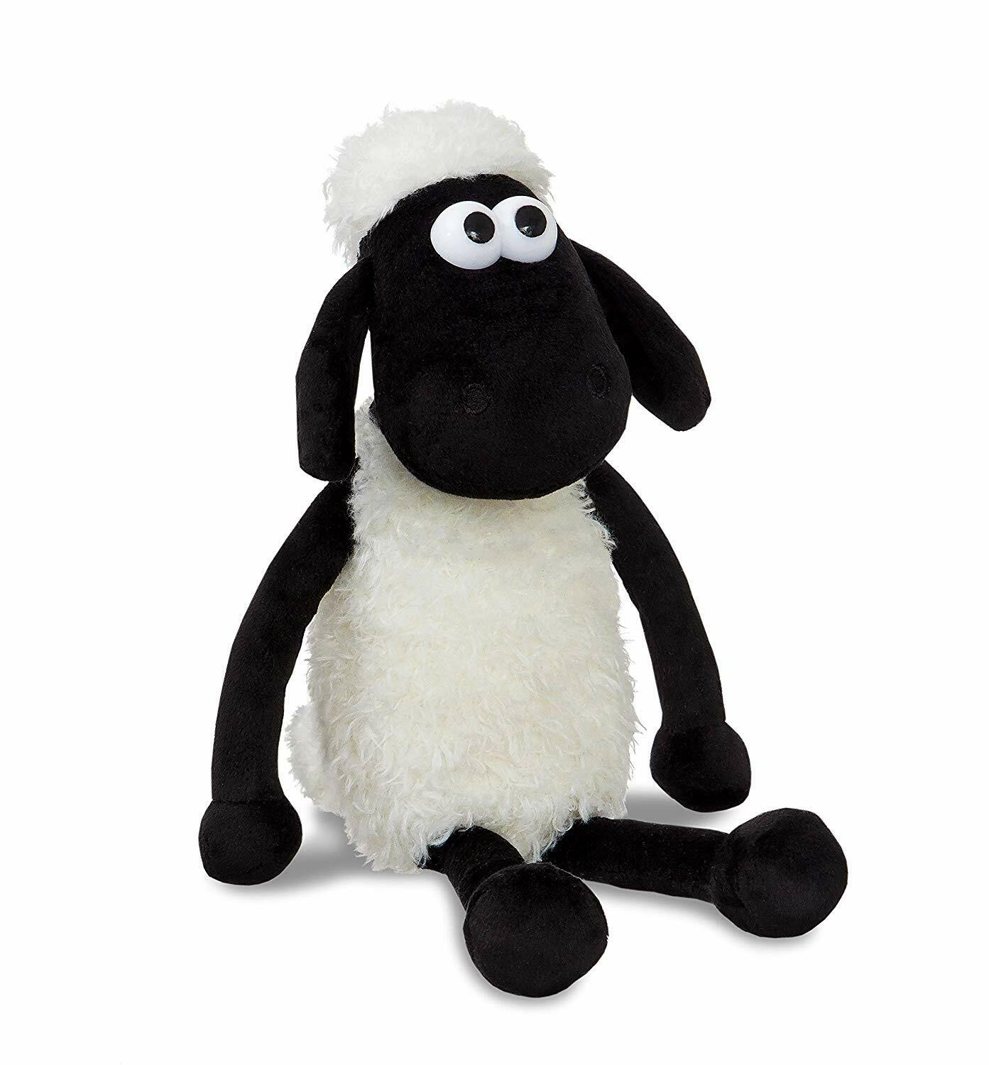 New Shaun the Sheep 8-Inch Plush Soft Toy - Adorable and Cuddly!