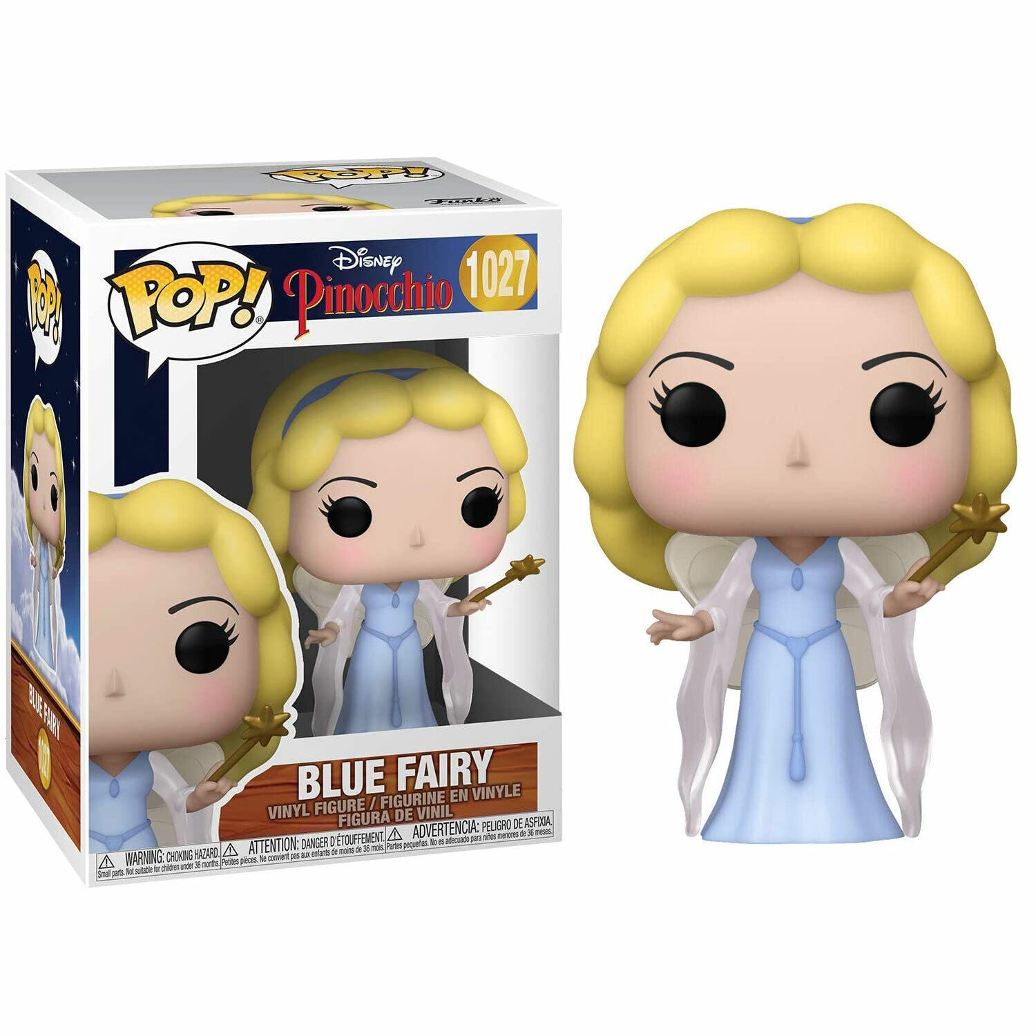 Disney Pinocchio 80th Anniversary Pop! Vinyl Figure - Blue Fairy