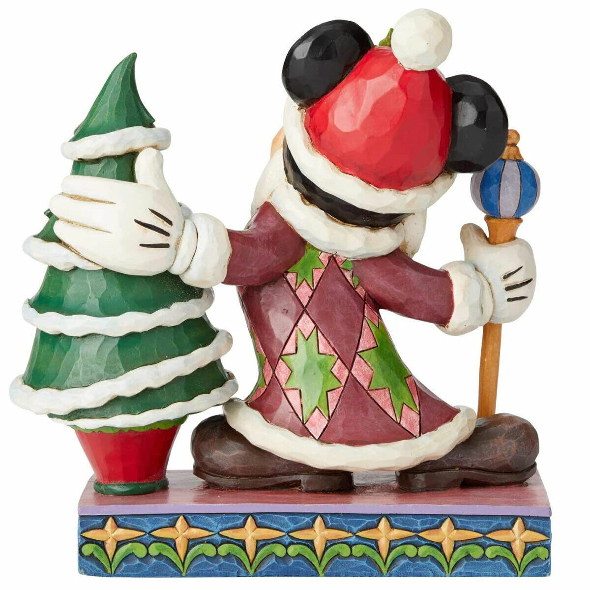 Disney Traditions Jolly Ol' St Mick Figurine - Mickey Mouse Father Christmas