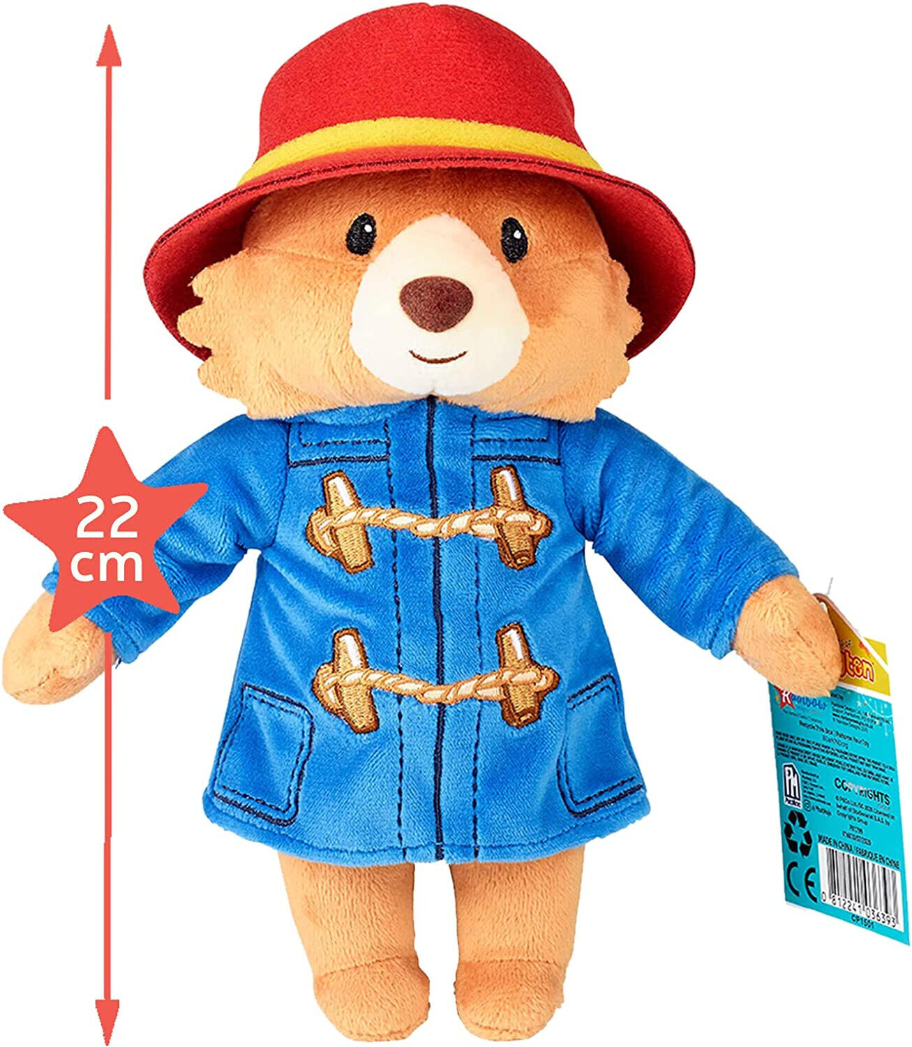 22cm Paddington Bear Plush Toy - Collectible Edition