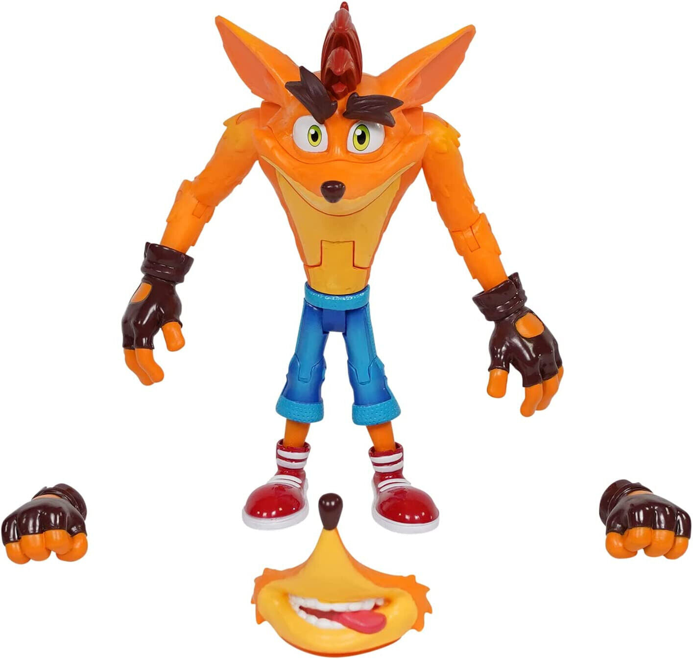 New Crash Bandicoot Deluxe Figure - Articulated & Ready to Play!