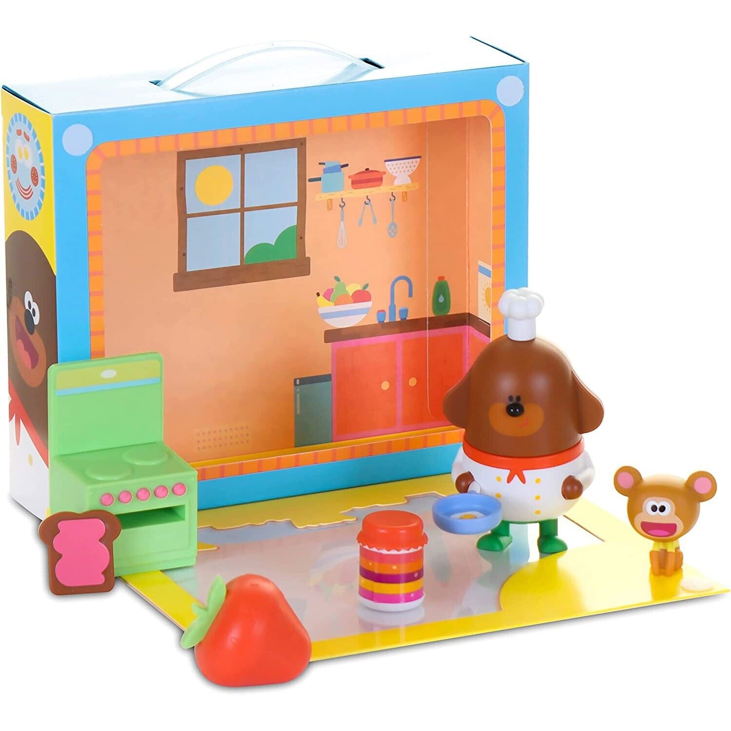 New Hey Duggee Take & Play Set - Cook With Chef Duggee - Free Shipping