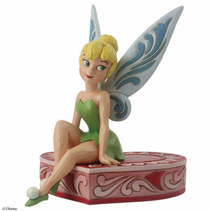 Disney Traditions Love Seat Figurine - Tinker Bell on Heart - BRAND NEW