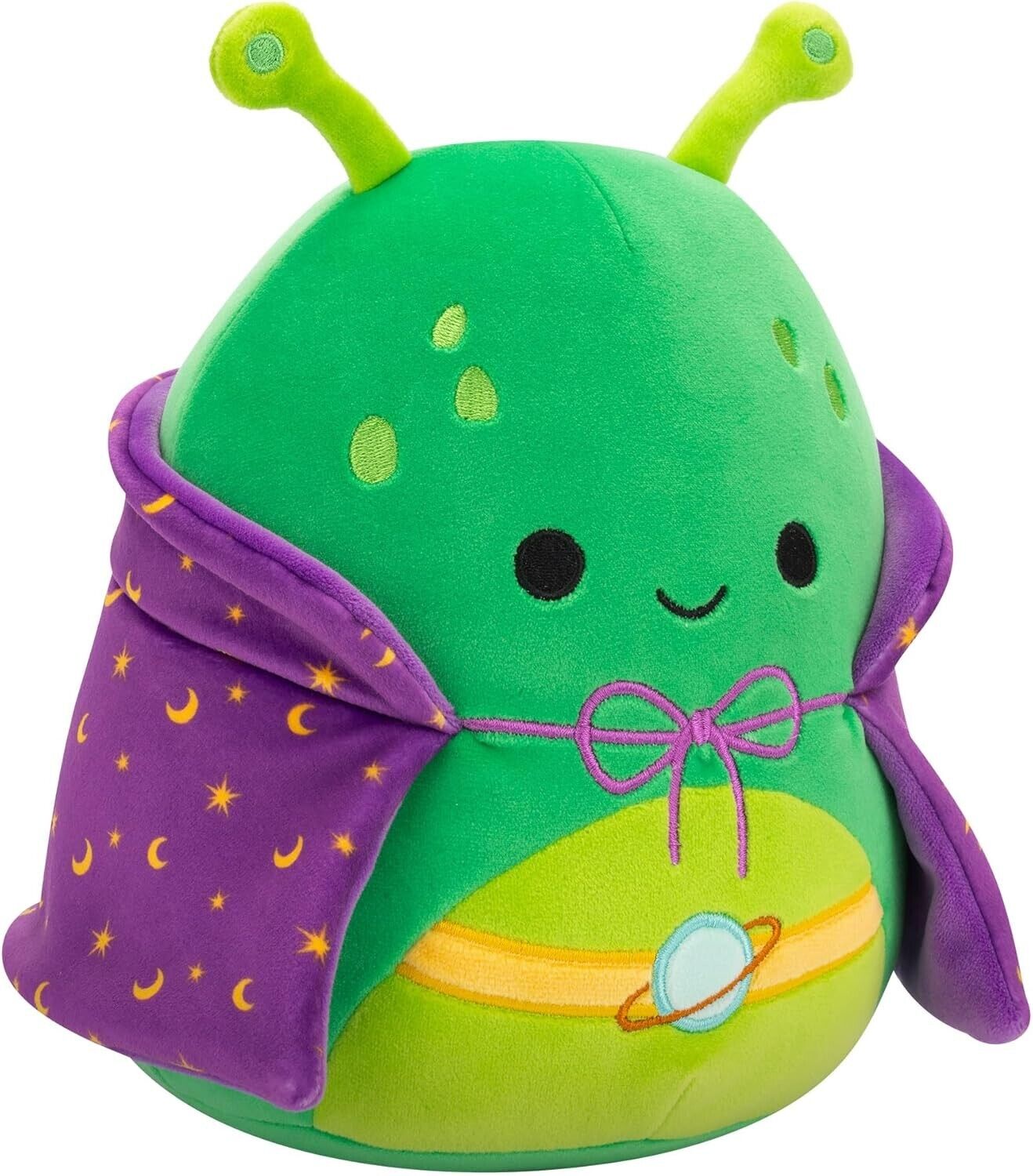 Squishmallows Halloween 7.5 Inch Plush - Tortellini The Alien