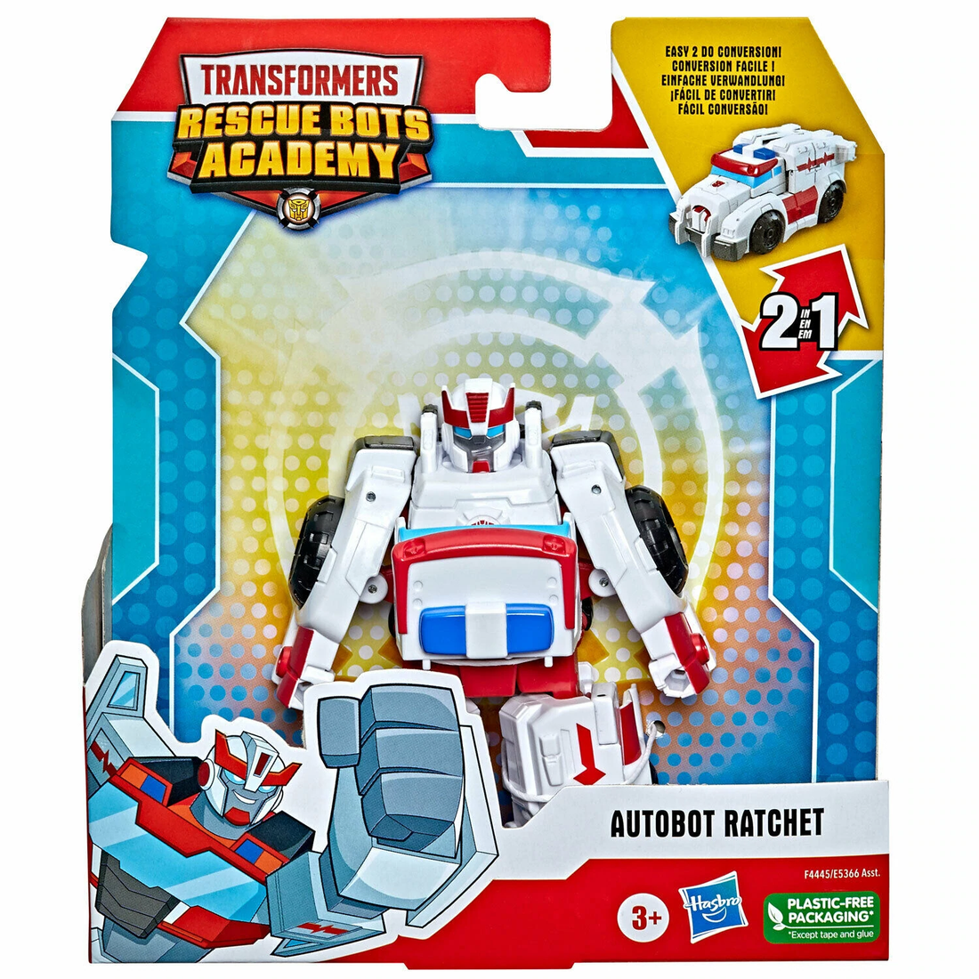 Transformers Rescue Bots Academy: Dynamic Duo Variation Toys - AUTOBOT RATCHET