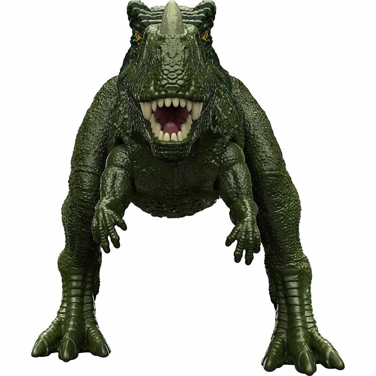 New Jurassic World Camp Cretaceous Ceratosaurus Dinosaur Figure - Roar Attack!