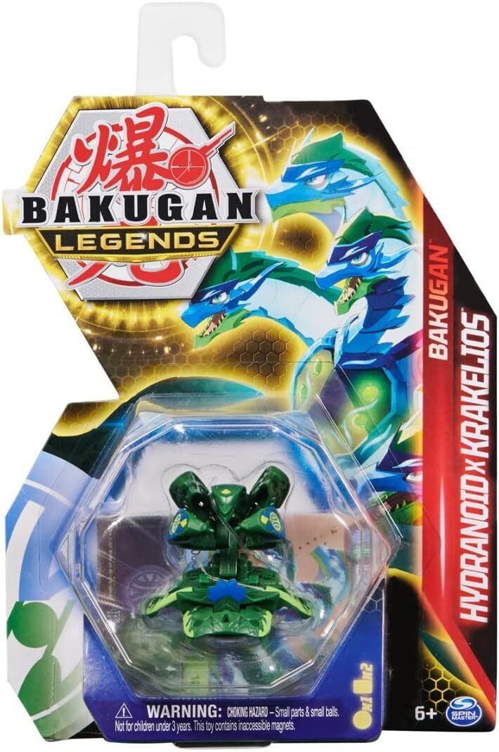 Bakugan Legends Core Pack - Cyndeous x Skorporos, Pegatrix, Dragonoid, Hydranoid HYDRANOID x KRAKELIOS GREEN