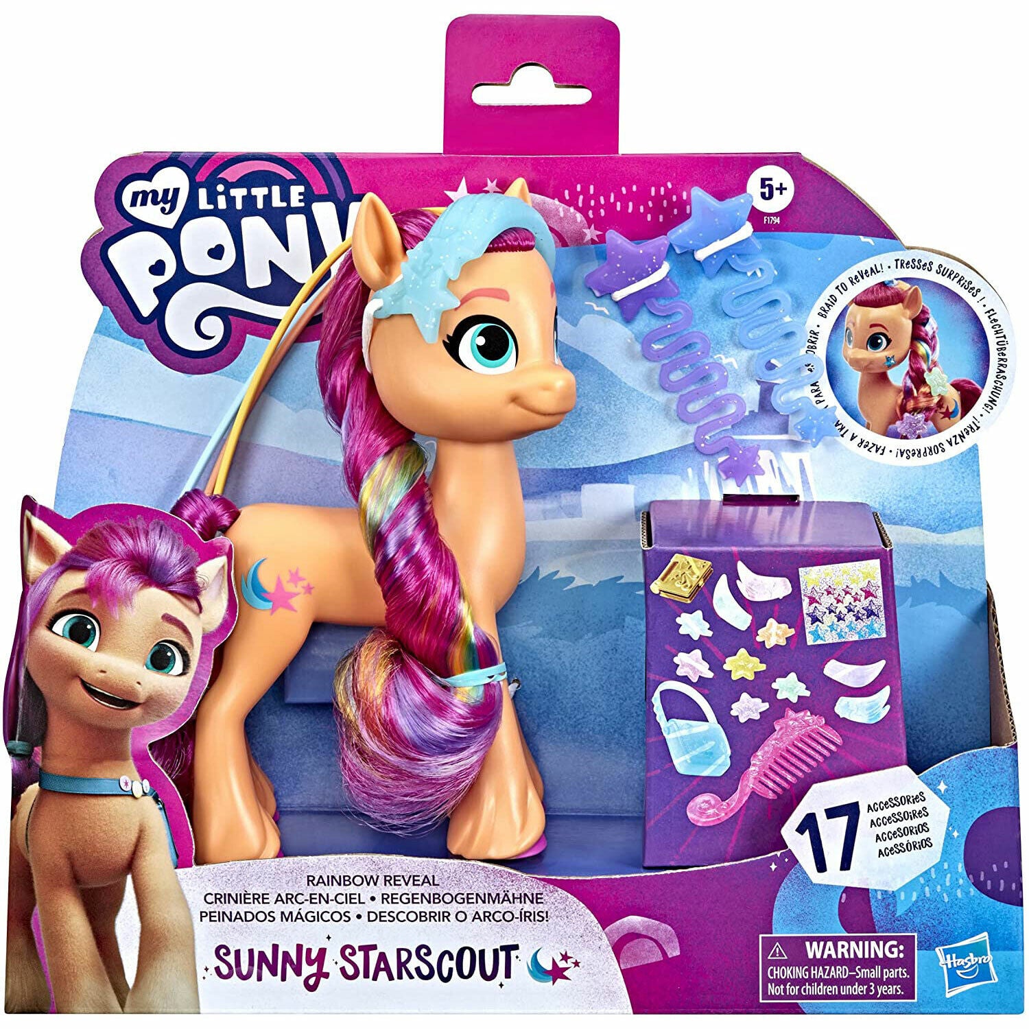 My Little Pony Rainbow Reveal Sunny Starscout - New Generation Movie Toy