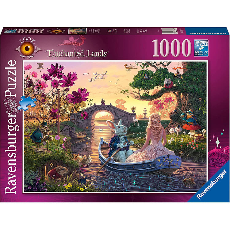 Ravensburger Look & Find No.1 - Enchanted Lands Puzzle - 1000 Pieces