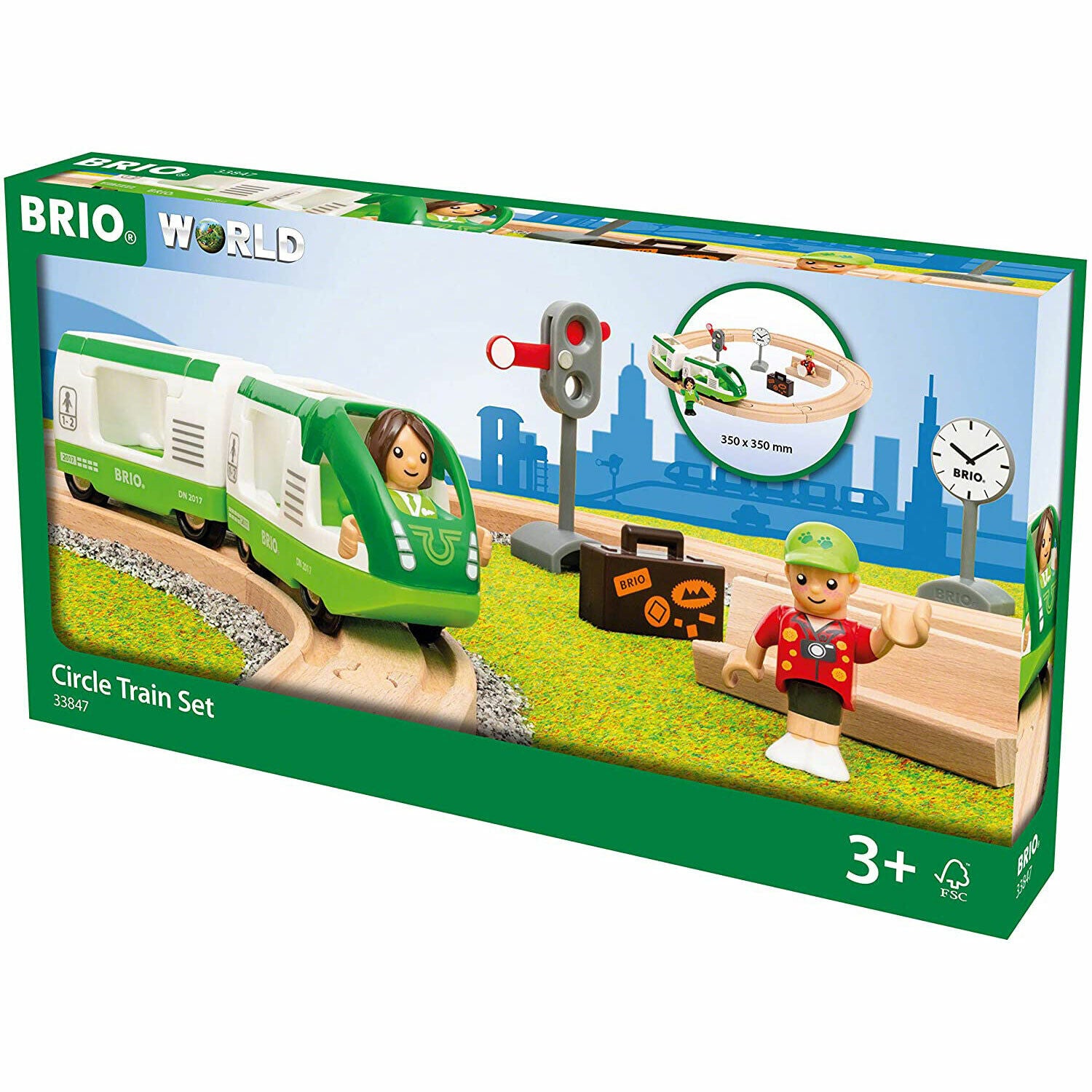 BRIO World Circle Train Set 33847 - Brand New in Box!