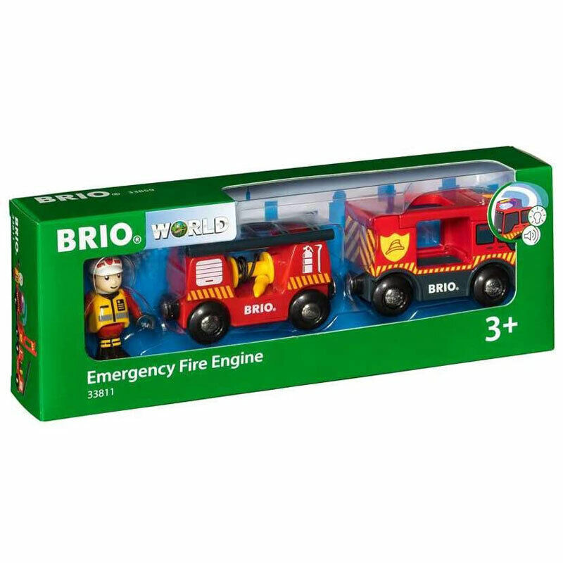 BRIO World Emergency Fire Engine 33811 - Brand New in Box